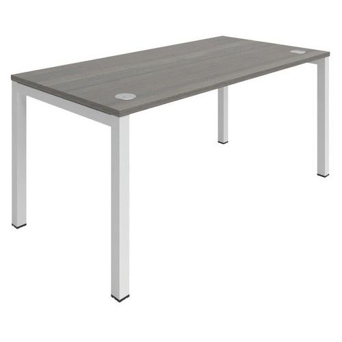 Bureau Droit Astro Arche 120x70 Cèdre/blanc