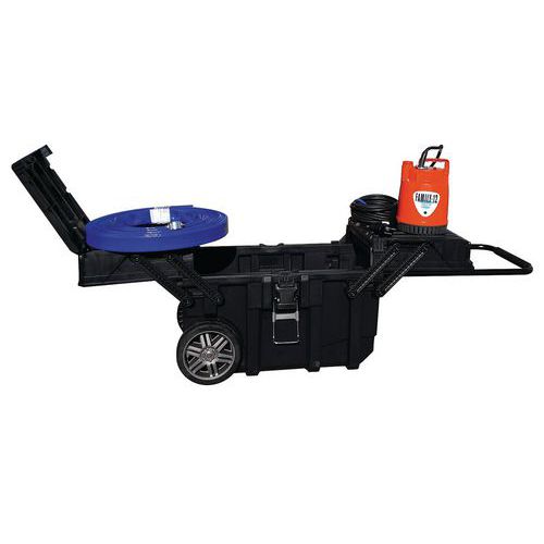 Tsurumi - Kit de pompage Family-12A - 100W - 4.8 m³/h - Idéal chantier