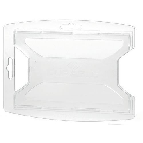 Durable - Porte-badge d'accès 1 carte - 70% recyclé - Éco-responsable