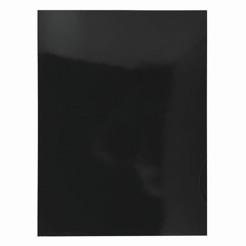 Chemises De Présentation Carte Brillante Chromolux - A4-noir