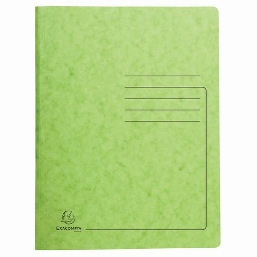 Chemises De Classement à Ressort Carte Lustrée - A4-tilleul