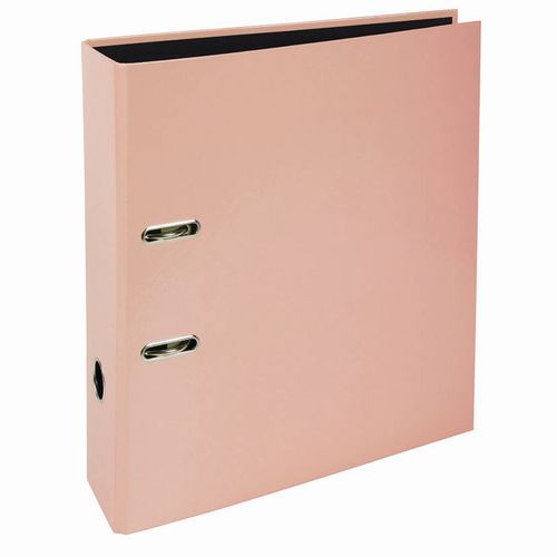 Classeur à Levier Aquarel Prem'touch Dos 80mm - A4-corail