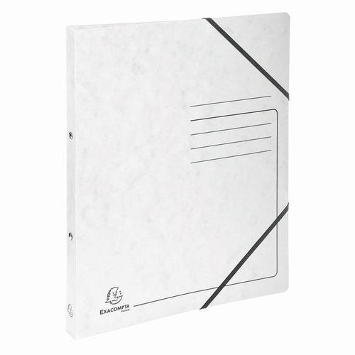 Classeur 2 Anneaux 15mm Carte Lustrée Imprimée - A4-blanc