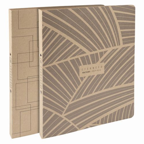 Classeur 2 Anneaux 15mm Carte Eterneco - A4-visuels Assortis