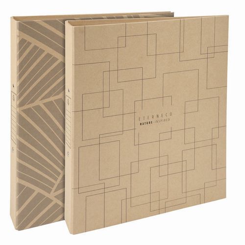 Classeur Rigide 2 Anneaux 30mm Eterneco A4 Visuels Assortis