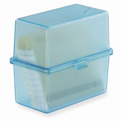 Memo-box Din A8-turquoise Translucide