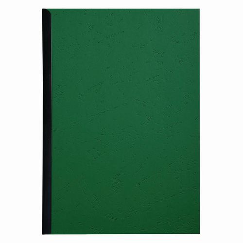 Paquet De 100 Couvertures Grain Cuir Pour Reliure A4-vert
