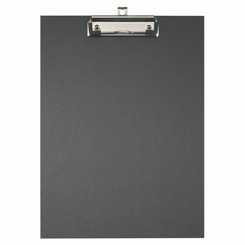 Porte-bloc Papier Enduit - Format 23x32cm Pour A4-noir