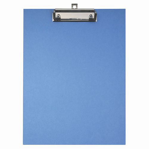 Porte-bloc Papier Enduit - Format 23x32cm Pour A4-bleu