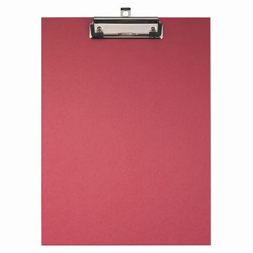 Porte-bloc Papier Enduit - Format 23x32cm Pour A4-rouge