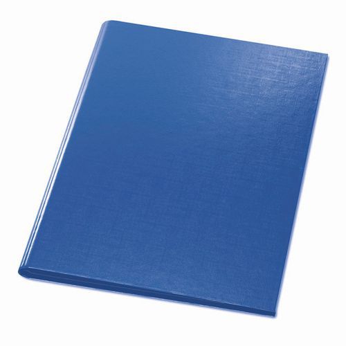 Porte-bloc à Rabat Papier Enduit Format 23x32cm Pour A4-bleu
