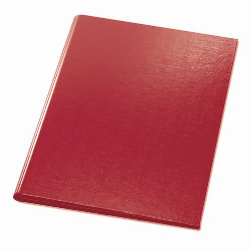 Porte-bloc à Rabat Papier Enduit Format 23x32cm Pour A4-rouge