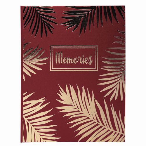 Livre D'or 100 Pages Format 27x22cm - Palma-rouge