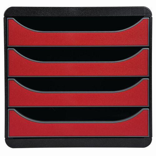 Big-box Pastel Noir/pastel Glossy-noir/rouge Carmin