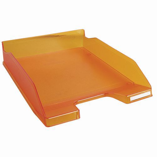 Corbeille à Courrier Combo Midi Violet Translucide-tangerine