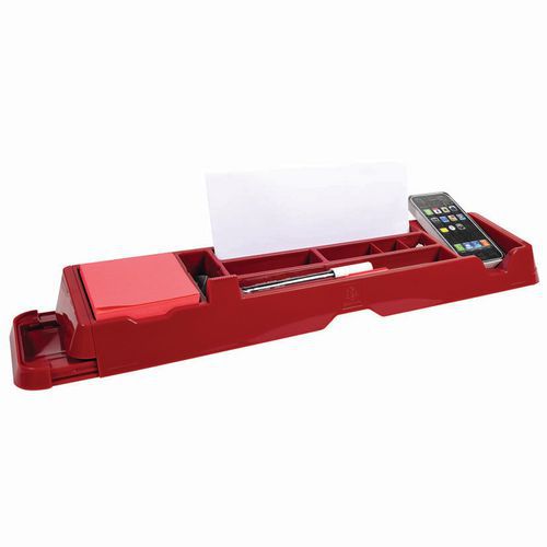 Toolbar Organiseur De Bureau-rouge Carmin Glossy
