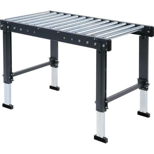 Siat - Kit convoyeur à rouleaux acier 650x1000mm - Pas 75mm - Robuste et fonctionnel