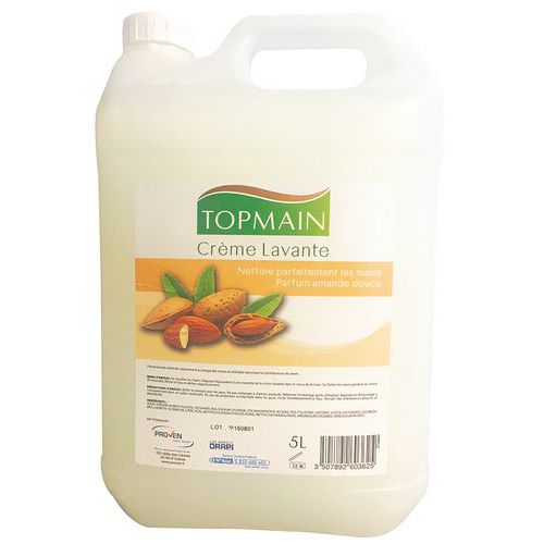 Topmain Crème Lavante Amande 5l