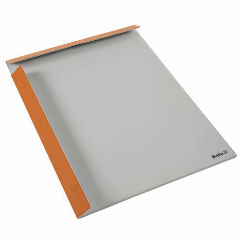 Porte-bloc Aimanté Rembordé Plastique Pour A4-orange
