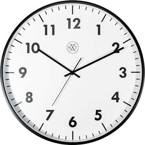 NeXtime - Horloge Murale Design Ronde Blanche Ø 400mm - Décoration Moderne