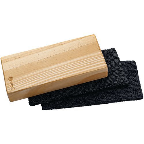 Sigel - Effaceur à sec en bois - 130 x 60 x 21 mm - Pour tableaux blancs
