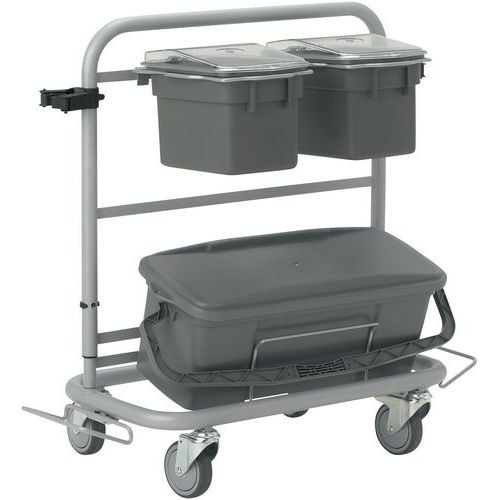 Slimliner Chariot De Nettoyage 40 Cm Grise