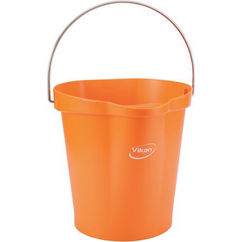 Seau Gradué Bec Verseur 12 L Orange