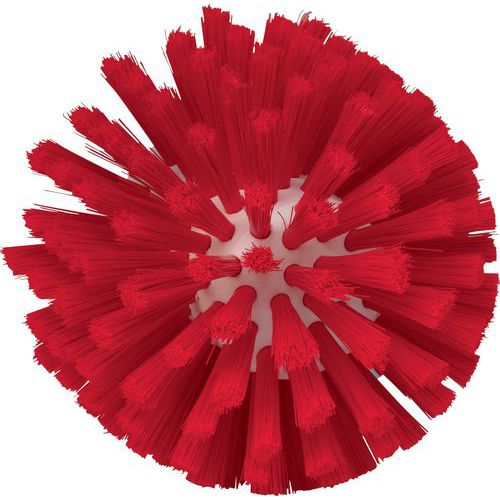 Brosse Ronde à Pas De Vis Ø135 Mm Medium Rouge