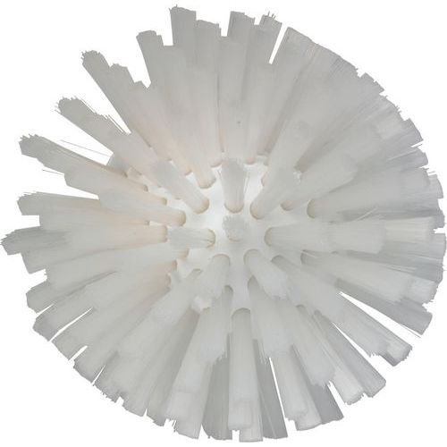 Brosse Ronde à Pas De Vis Ø135 Mm Medium Blanc