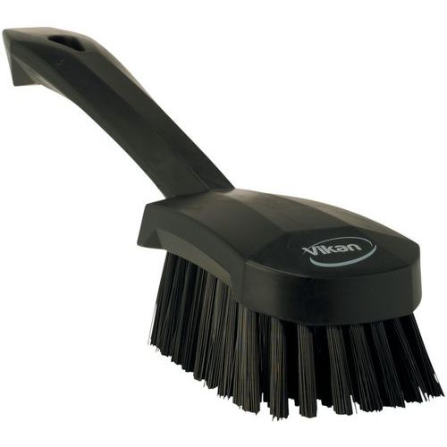 Brosse à Main Manche Court 270 Mm Dur Noir