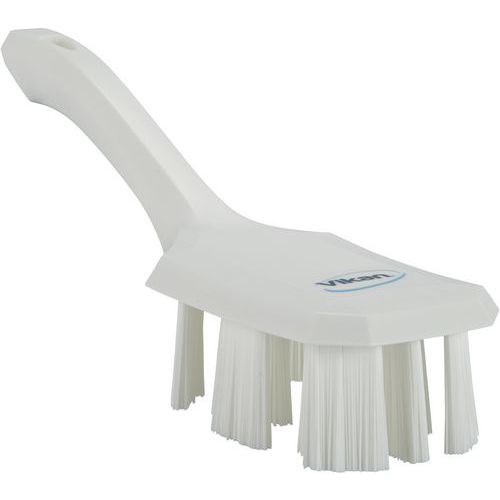 Ust Brosse à Main Manche Court 260 Mm Dur Blanc