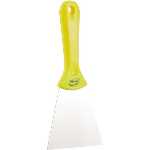 Grattoir à Main Lame Inox 100 Mm Jaune