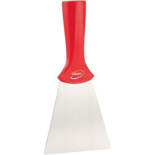 Grattoir Lame Inox à Pas De Vis 100 Mm Rouge