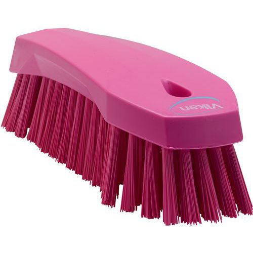 Brosse à Main L 200 Mm Dur Rose