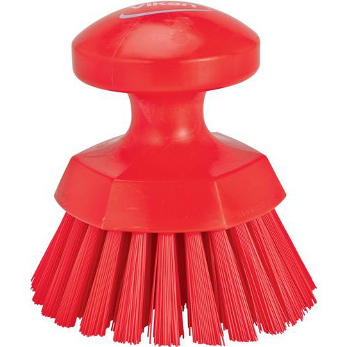 Brosse Ronde Soleil Ø110 Mm Dur Rouge
