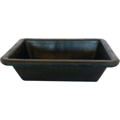 Mondelin - Auge de maçon caoutchouc 20L - Noir - Robuste et pratique pour vos travaux