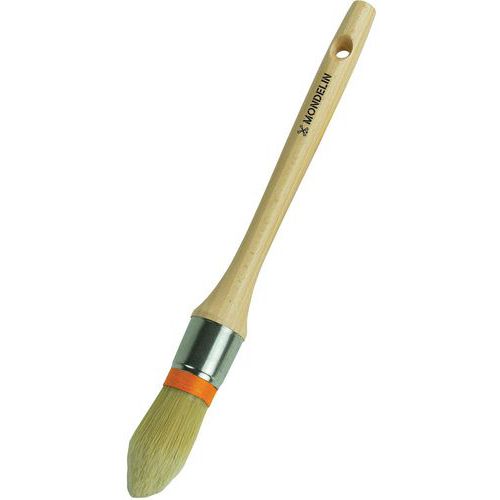 Mondelin - Brosse à rechampir SuperPro N°2 - Ø25 mm - Idéale pour travaux de précision