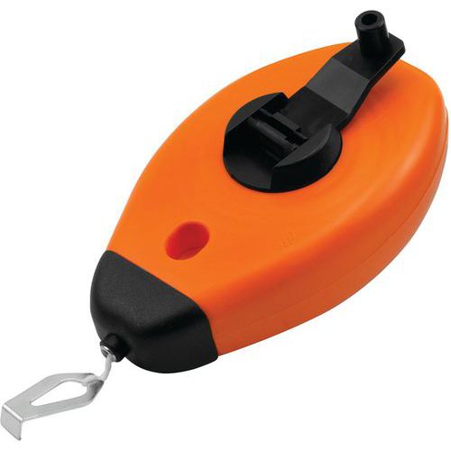 MOB - Cordeau-traceur plastique Basic - 20m Bleu/Rouge - Léger et Pratique