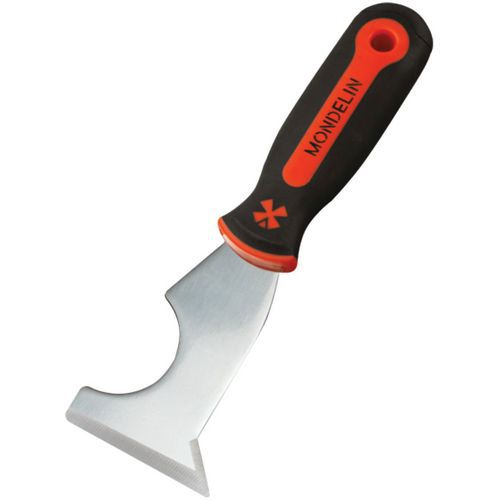 Mondelin - Couteau multi-usages manche bimatière - Lame Inox - Outillage spécialisé
