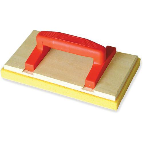 Mondelin - Taloche bois façadier semelle mousse - 14x25cm - Finition parfaite