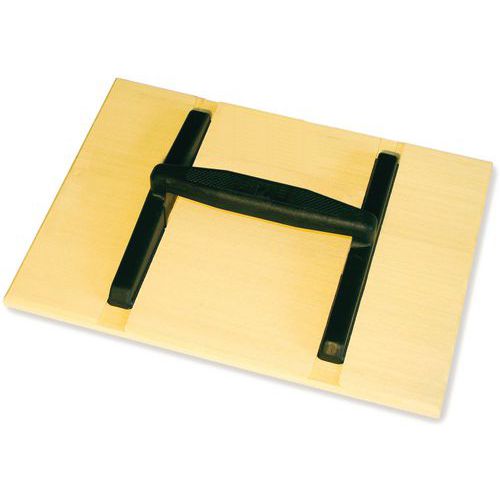 Mondelin - Taloche Bois Rectangulaire 14x27cm - Finition Parfaite