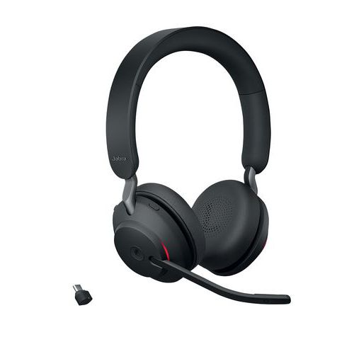 Micro-casque Sans Fil Jabra Evolve2 65 Duo Usb-c + Link 380c