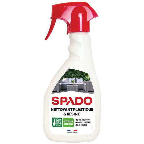 Lot de 6 - Nettoyant Meubles De Jardin Plastique - 500 Ml - Spado