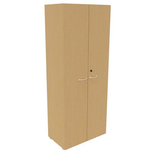 Armoire 2 Portes Battantes 80x201 Cm Chêne Brut