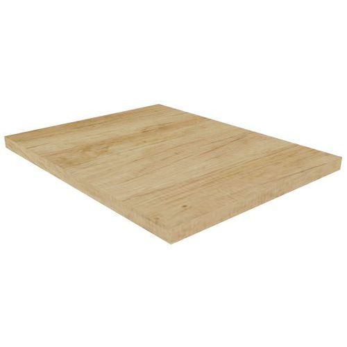 Top P/caisson Métal 2/3 Tiroirs 42 X 535 Cm Cm Chêne