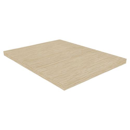 Top Pour Caisson Métal 2 Ou 3 Tiroirs 42 X 535 Cm Cm Chêne Fil