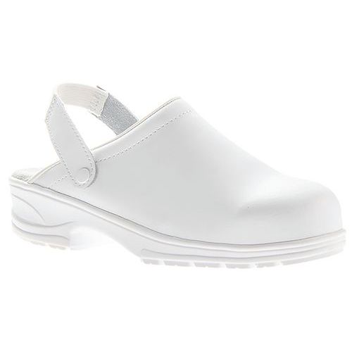 Sabot De Sécurité En Cuir Blanc Pointure 40