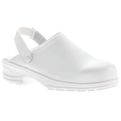 Sabot De Sécurité En Cuir Blanc Pointure 46
