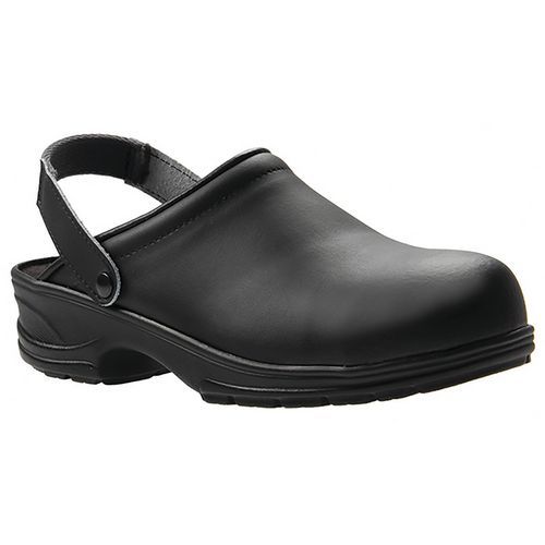 Sabot De Sécurité En Cuir Noir Pointure 39