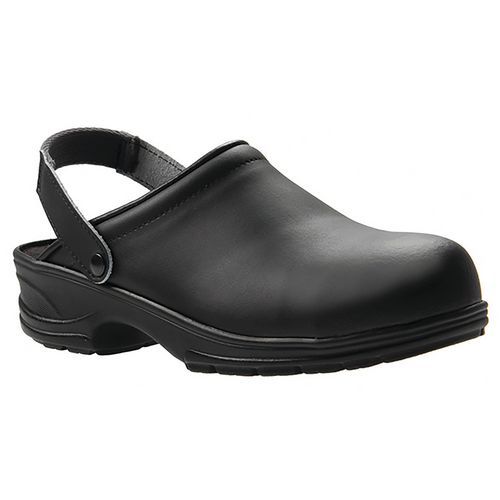 Sabot De Sécurité En Cuir Noir Pointure 42